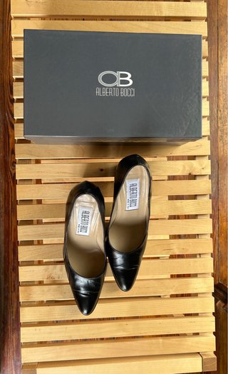 Scarpe Alberto Bacci Nere Made in Italy