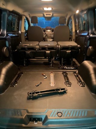 Asientos Ford Transit Custom 2022. Como nuevo.