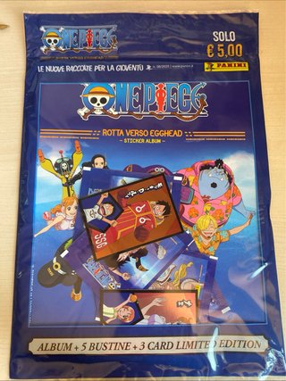One Piece Rotta Verso Egghead Album + Bustine