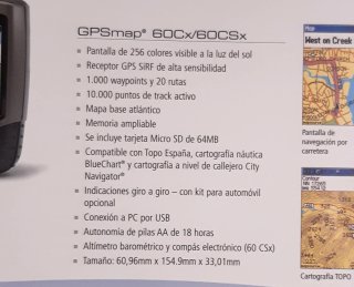 Garmin GPSMAP 60CSx. Precio a tratar
