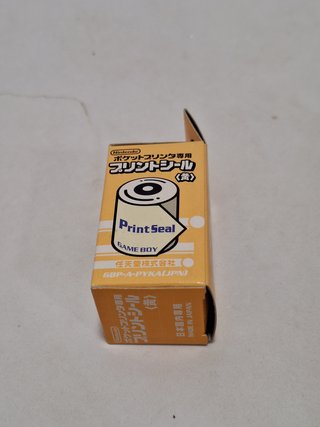 Game Boy Printer PrintSeal papel impresora yellow