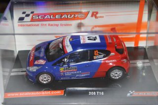 Scalextric Scaleauto Peugeot 208 T16 Rally