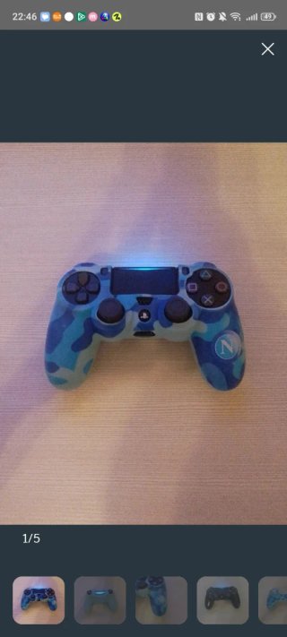 PS4 Slim Nera con 3 Controller e Giochi anche sig.