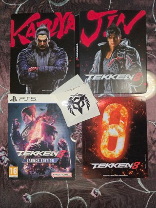 Steelbook Tekken 8 PS5 (Solo Steelbook)