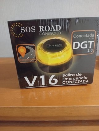 Baliza de emergencia V16 conectada DGT 3.0