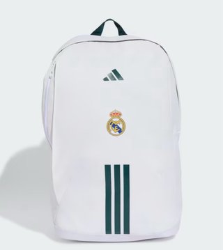 Mochila Oficial Real Madrid Adidas Blanca