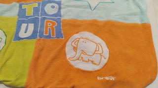 Funda colchón parque-cuna Brevi elefante