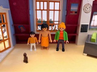 Casa de muñecas Playmobil con accesorios