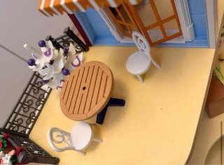 Casa de muñecas Playmobil con accesorios