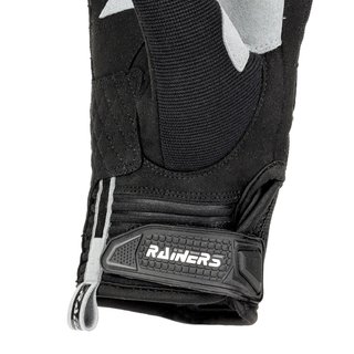 Guantes Moto Rainers Solar Negro
