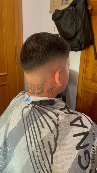 Corte de pelo con diseño