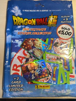Dragon Ball Super Album + 5 Bustine