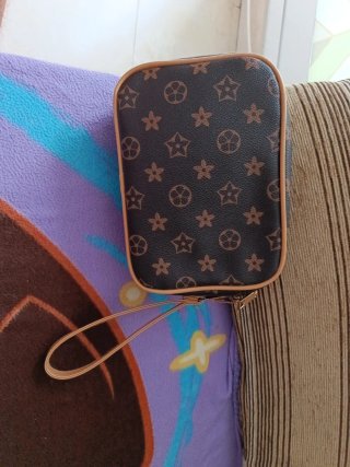 Bolso de mano con estampado