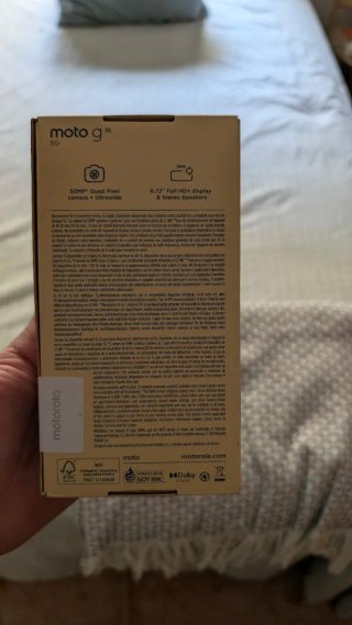 Motorola Moto G35 5G Scatola Sigillata