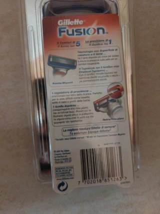 Rasoio Gillette Fusion Nuovo + 2 Lame