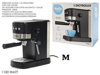 Macchina Caffè Dictrolux Nadia Express 1100W