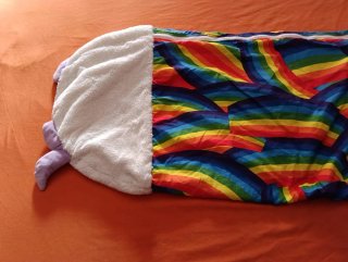 Saco Dormiloco Unicornio Arcoíris
