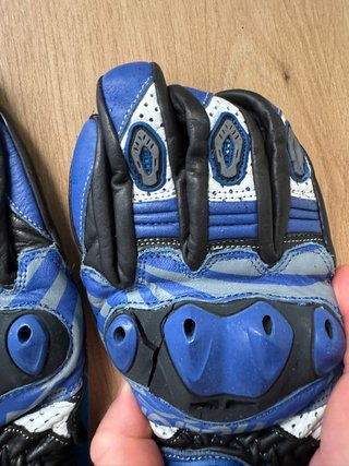 Guantes Moto Cuero Protec Talla S Nuevos