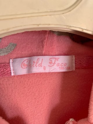 Felpa Child Face con zip e stampa