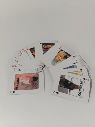 Baraja de cartas Playboy Press to Play