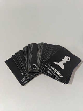 Baraja de cartas Playboy Press to Play