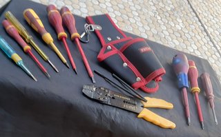 Lote 14 destornilladores funda Ratio
