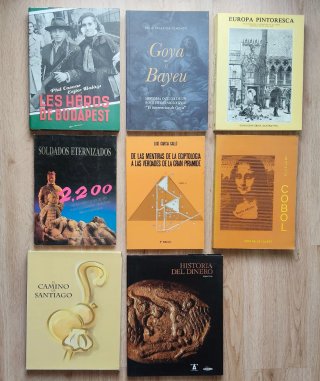 Lote 8 Libros Historia, Arte y Programación