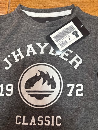 Camiseta J'Hayber Gris Niño t.4 años