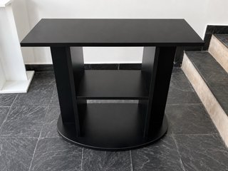 Mesa para acuario negra