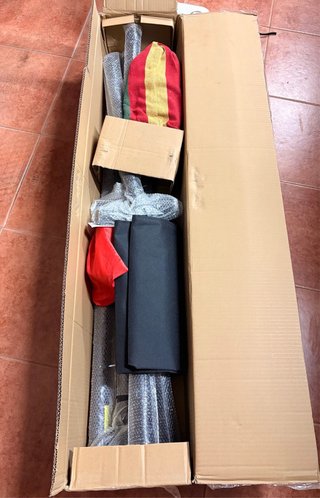 NUEVA- Hamaca con soporte 310x117cm