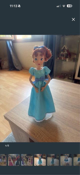 Bambole Alicia e Wendy Disney
