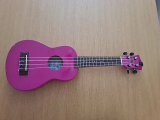 Ukelele Soprano Octopus Rosa