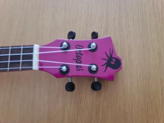 Ukelele Soprano Octopus Rosa