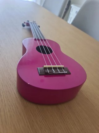 Ukelele Soprano Octopus Rosa