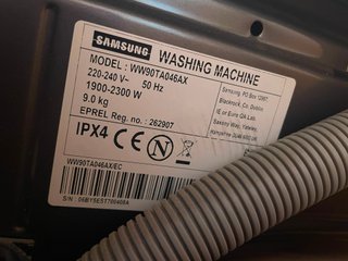 Lavadora Samsung Gris