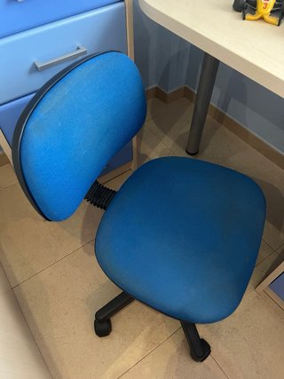 Habitación juvenil completa azul