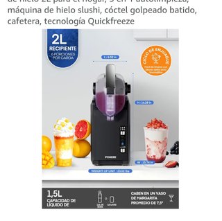Máquina de granizados casera