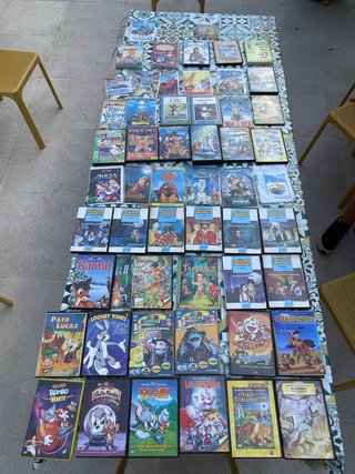 Lote Peliculas Disney Dvd y Vhs