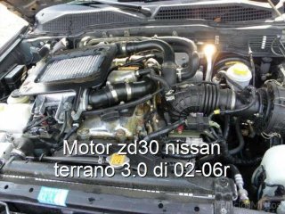 Motor zd30 nissan terrano 3.0 di 02-06r