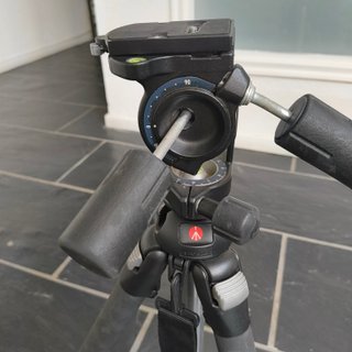 Trípode Manfrotto 055 Pro + Cabezal 329 RC4