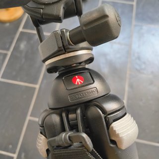 Trípode Manfrotto 055 Pro + Cabezal 329 RC4