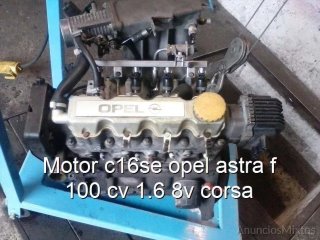 Motor c16se opel astra f 100 cv 1.6 8v corsa