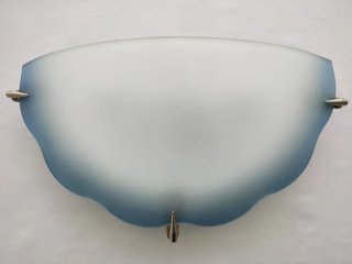 Aplique Cristalmet Vintage Azul y Blanco