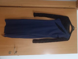 Vestito donna SHEIN blu elegante L