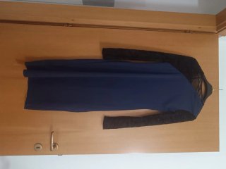 Vestito donna SHEIN blu elegante L