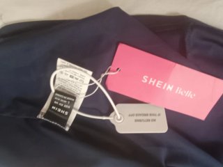 Vestito donna SHEIN blu elegante L