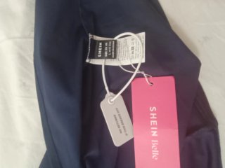 Vestito donna SHEIN blu elegante L