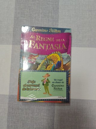 Libro Gerónimo Stilton al regne de la fantasia