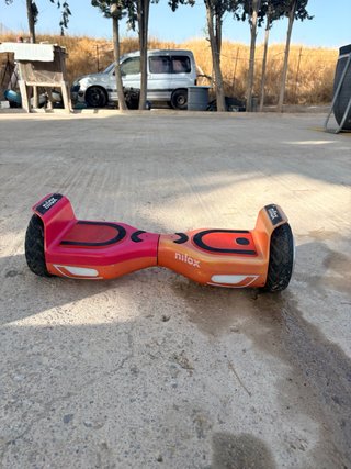 Hoverboard Nilox Rojo y Naranja
