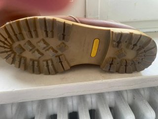 Stivali in vera pelle marrone uomo marca Camper